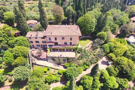 Trophy Estate Set in the Tuscan Hills Overlooking Florence, Italy ...