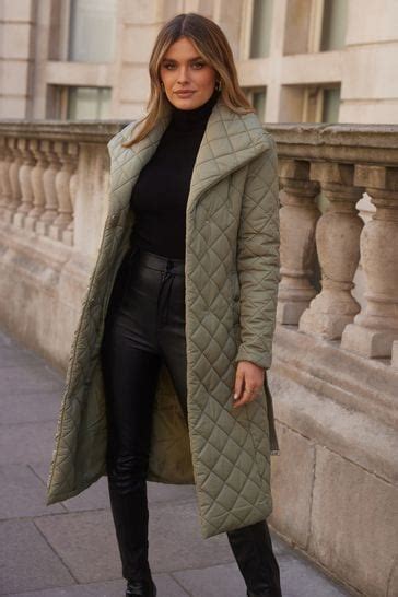 Buy Lipsy Quilted Belted Wrap Padded Coat From Next Ireland