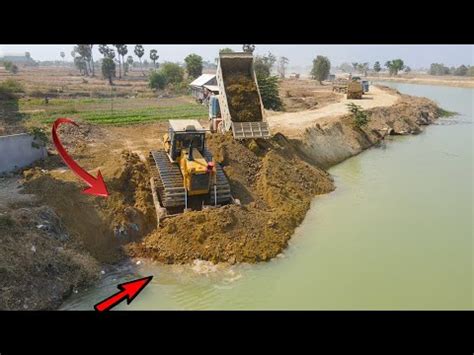 Work Activities Best Video Incredible Build Road Near Canal With Power