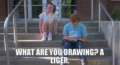 yarn    drawing  liger napoleon dynamite
