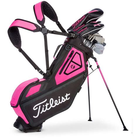 Pin By Sharon Adkins On Pink Is My Pick Golf Bags Ladies Golf Bags Golf Stand Bags