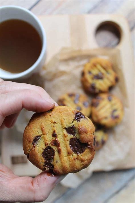 Vegan Chickpea Flour Chocolate Chip Cookies