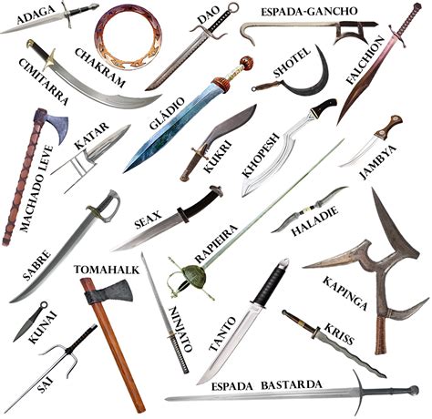 Common sword types art print by zapista ou – Artofit