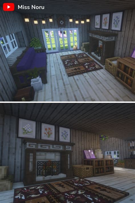 Minecraft Cottagecore house interior | Minecraft cottagecore house ...