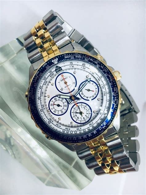 Seiko NO RESERVE PRICE Flightmaster Chronograph Alarm Catawiki