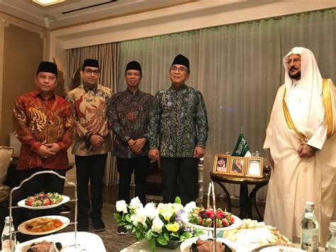 Menteri Saudi Bertemu Ketum PBNU Dan Dirjen Bimas Islam Bahas Citra