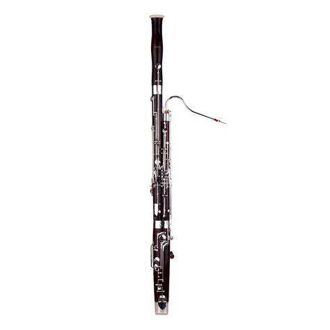 Ammoon Professional C Key Bassoon Maple Wood Body Cupronickel Silver Plated Keys Woodwind