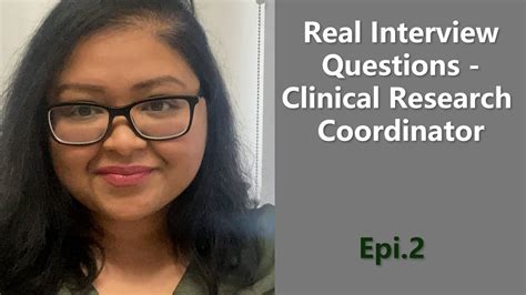 REAL Interview Questions I Was Asked Clinical Research Coordinator