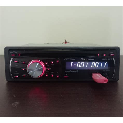 Toca Cd Pioneer Usb Auxiliar Usado Radio Acessorio Para Carro Som