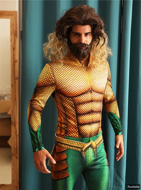 Aquaman Per Cke Mit Bart F R Erwachsene Funidelia