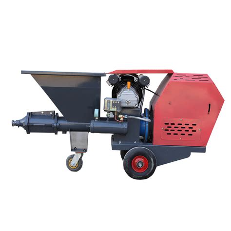 High Efficiency Mortar Plastering Spraying Spray Machine Paint Concrete