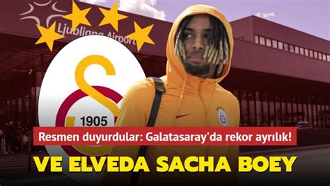 Ve Elveda Sacha Boey Transferi Resmen Duyurdular Galatasaray Da Rekor