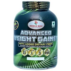 MuscleMax Advance Weght Gainer Powder Veg 3 Kg 6 6 Lbs Vitamins