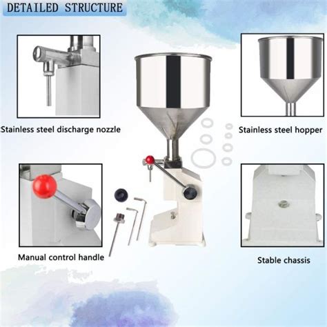 Jual A03 Liquid Filling Machine Manual Mesin Pengisi Cairan Kental