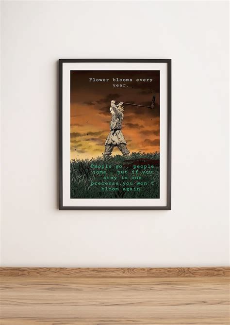 Thorfinn Karlsefni Quote Vinland Saga Thorfinn Poster Hero Thorfinn