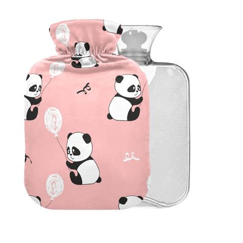 Cute Panda Hot Water Bottle 2L Large Pain Relief Bag Hot Cold