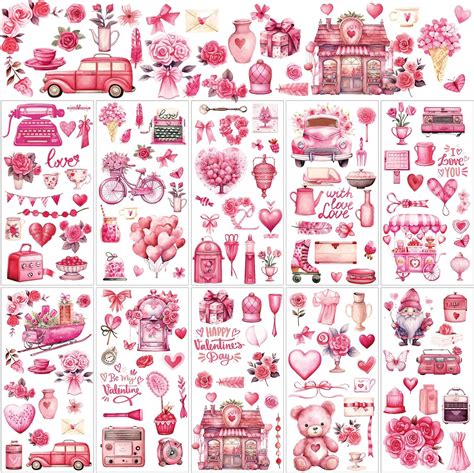 Amazon Lincia Sheets Christmas Rub On Transfers For Crafts And