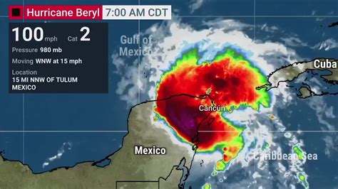 Hurricane Beryl Makes Landfall In Mexico - Videos from The Weather Channel