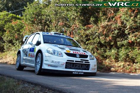 Bernardi Nicolas Fortin Jean Marc Suzuki SX4 WRC Tour De Corse