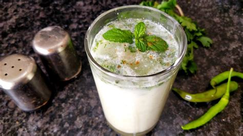 Masala Chaas Recipe Spiced Buttermilk Indian Summer Drink Mattha