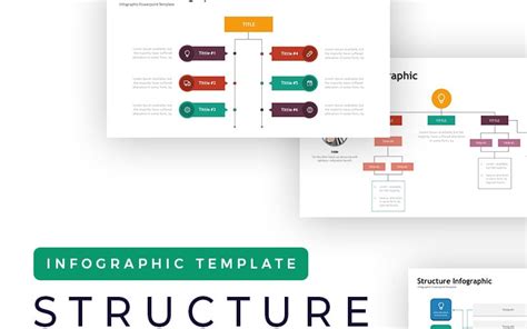 Struktur Infografik Powerpoint Vorlage Templatemonster