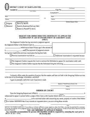 Maryland District Court Forms Complaint - Page 2 | pdfFiller