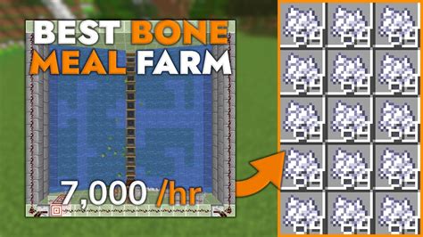 Best Bone Meal Farm Hr Minecraft Tutorial Design By