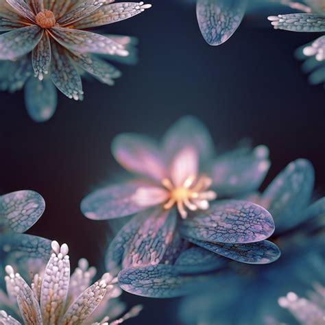 cold color flowers images    freepik