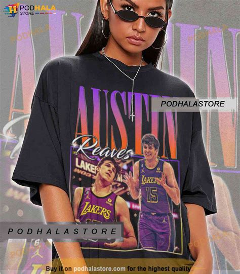 Basketball Vintage 90s Austin Reaves Shirt Design Retro Bootleg NBA