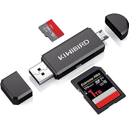 Adaptateur De Lecteur De Cartes Micro Usb Otg Usb Sd Micro Sd