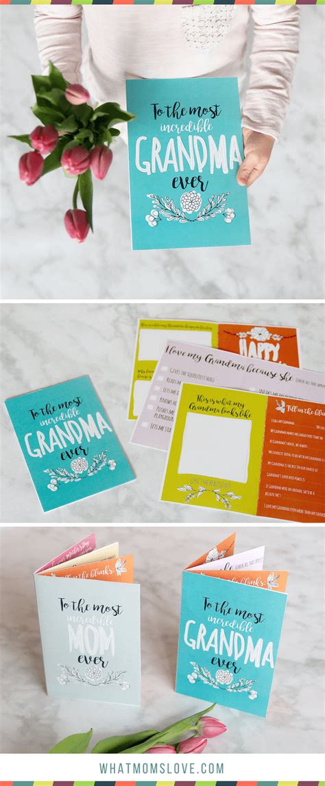 Printable Mothers Day Booklet Step Up Your Card Game With This