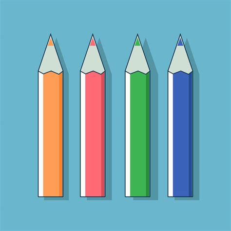 solid color drawing vector art icons  graphics