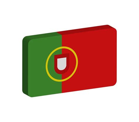 Premium Vector Portugal Flag