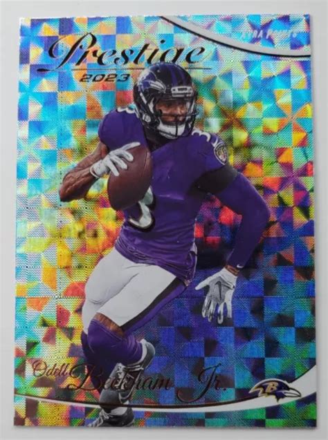 2023 PANINI PRESTIGE Odell Beckham Jr Baltimore Ravens Xtra Points