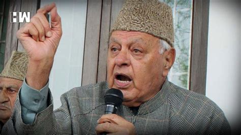 Bjp Slams Farooq Abdullah Over Promising Regional Autonomy In J K If Nc Comes To Power Hw News