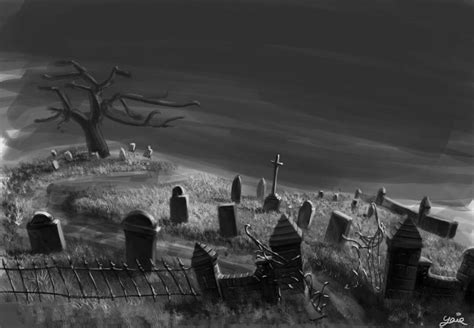 Graveyard By Yairmor On Deviantart