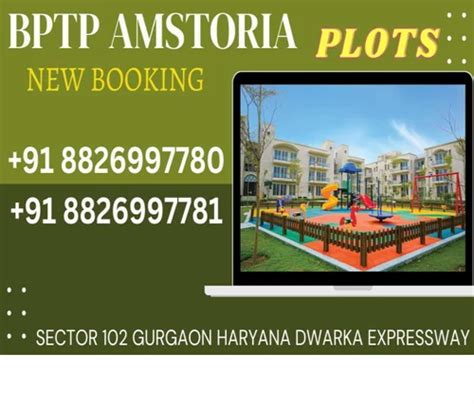 Bptp Amstoria Plots Sq Yards Resale On Dwarka Expressway Sector