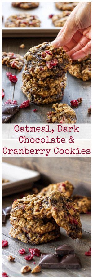 Oatmeal Dark Chocolate And Cranberry Cookies Recipe Runner