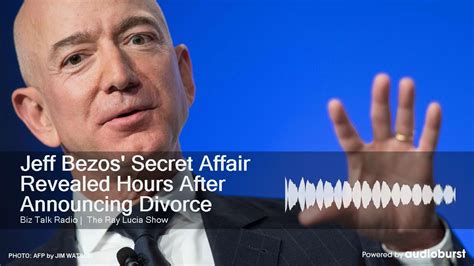 Jeff Bezos Secret Affair Revealed Hours After Announcing Divorce Youtube