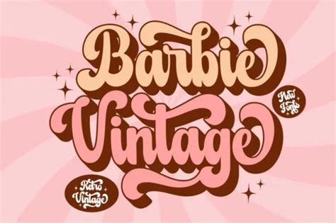 20 Best Barbie Fonts Design Inspiration