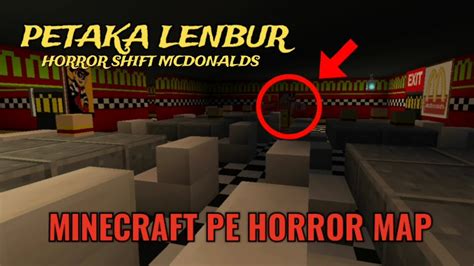 Horror Shift Mcdonalds Minecraft Pe Horror Map Youtube