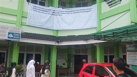 150 Honorer RS Dr Sobirin Di Lubuklinggau Keluarkan Petisi Ini Isinya