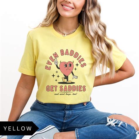 Even Baddies Get Saddies Shirt Mental Health Shirt Retro Graphic Tee