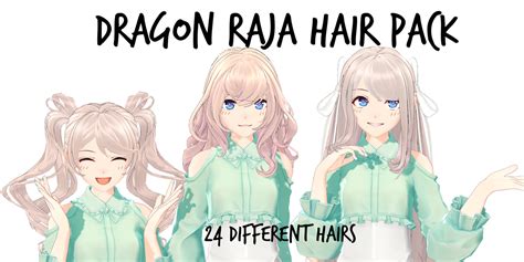 Dragon Raja Hairs By Prichama On Deviantart