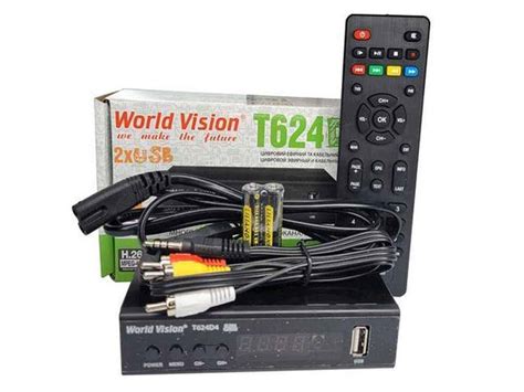 Тюнер Т2 T624D4 IPTV ТМ World Vision "Ts" (ID#2081253536), ціна: 794.57 ...