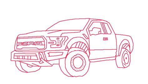 Edici N Ford Raptor Base Herramienta Gratuita De Dibujo En L Nea De