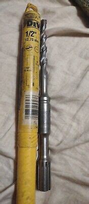 Dewalt Dw X X Carbide Spline Drive Hammer Drill Bit Ebay