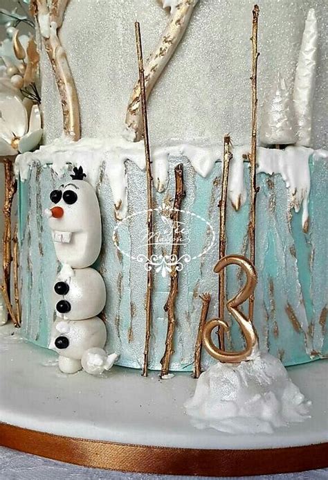 Frozen Cake Cake By F Es Maison Ahmadi Cakesdecor