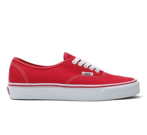 Vans Authentic Red Consortium