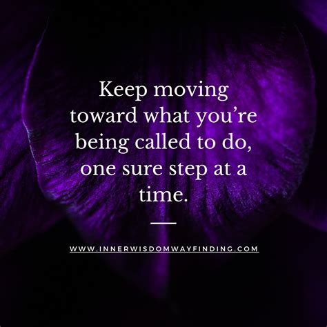 Keep Moving Forward — Inner Wisdom Wayfinding